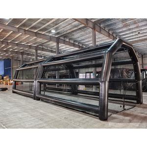 Cage de frappe gonflable, imperméable, légère, personnalisée, portable, terrain de sport de baseball de 30 pieds avec filet et logo personnalisé - Product Image 6