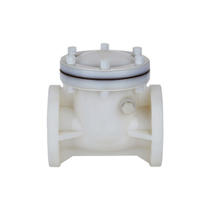 Trung Quốc chất lượng cao 5in đến 8in <span class=keywords><strong>flnage</strong></span> Swing loại nhựa kiểm tra van DN125-200 pvdf kiểm tra van với sẵn sàng để tàu - Product Image 3