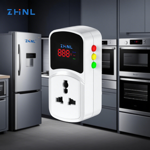 Dijital ekran İngiltere tak elektrik güç voltaj koruyucusu ev TV buzdolabı Guard AC 230V sabitleyici voltaj regülatörü - Product Image 1