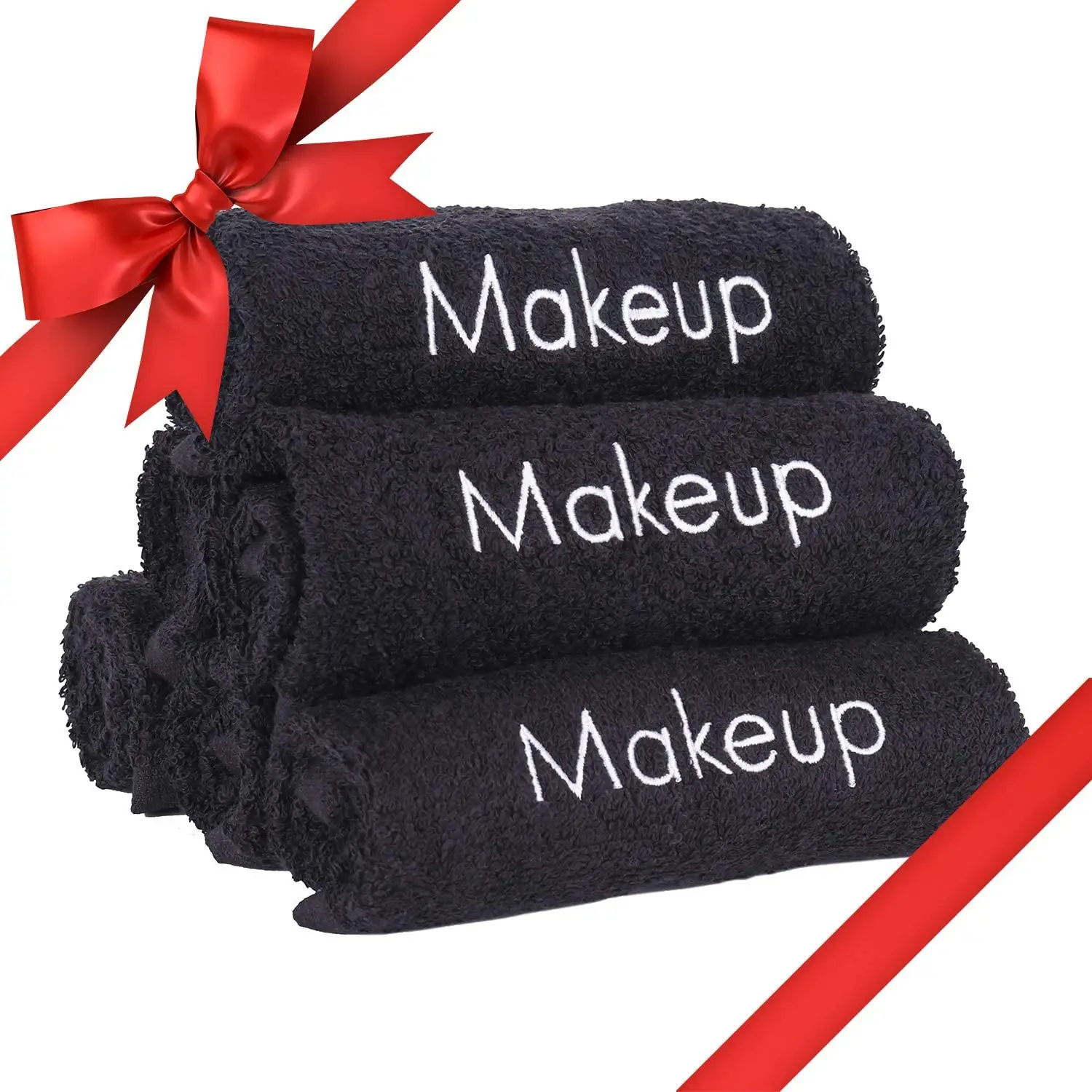 Set di asciugamani da bagno per palestra con etichetta da ricamo e pelle pulita con Logo personalizzato in cotone ad asciugatura rapida