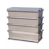 Système de filtration de bassin ultra-silencieux pour l'extérieur, boîte biofiltre à écoulement goutte-à-goutte pour Koi et grands bassins de jardin avec circulation de l'eau