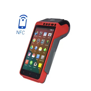 Smart Wireless 4G/WIFI/BT GPRS NFC écran tactile portable Android POS Terminal avec caméra empreinte digitale HCC-Z100