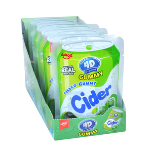 Fábrica China Halal 4D Creative <span class=keywords><strong>Soda</strong></span> Can <span class=keywords><strong>Caramelos</strong></span> en forma <span class=keywords><strong>de</strong></span> caramelo <span class=keywords><strong>de</strong></span> goma <span class=keywords><strong>de</strong></span> relleno con sabor a Lima - Product Image 4