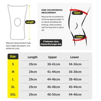 Genouillère de compression en néoprène avec sangles réglables et protection de la rotule ouverte pour hommes et femmes, idéale pour l'entraînement en salle de sport