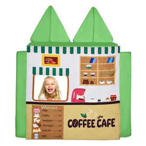 โซฟาคาเฟ่สำหรับเด็กพร้อมเบาะรองนั่ง สำหรับเล่นสนุกทั้งในบ้านและนอกบ้าน เหมาะสำหรับเด็กอายุ 2-4 ปี ของเล่นเฟอร์นิเจอร์สำหรับเด็กทั้งชายและหญิง - Product Image 5