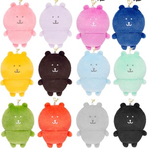 9cm <strong>Cute</strong> and <strong>Cute</strong> Self Deprecating <strong>Bear</strong> Small Pendant Plush Toy Doll Cartoon Bag Keychain Doll Pendant - Product Image 1