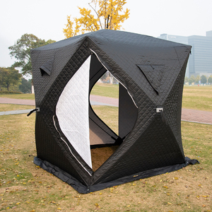 Carpa de Sauna Portátil Oxford de Una Habitación, Suministro de Fábrica, <span class=keywords><strong>Material</strong></span> Grueso, Desplegable, para Acampar, con Dos Ventanas, Resistente al Viento - Product Image 3