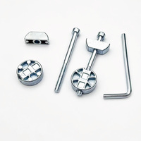Connecteur de table haute-basse SC6100, support de fixation pour table à manger, quincaillerie de jonction pour comptoir de meuble