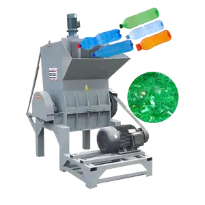 High quality plastic pipe crusher plastic recycling machine 3 in 1 bottle crusher