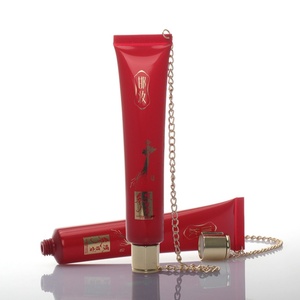 Tube de crème pour les yeux en plastique recyclé PCR de haute qualité, écologique, 50 ml, 30 ml, emballage cosmétique personnalisé avec porte-clés pour les soins de la peau - Product Image 3