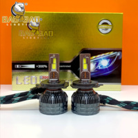 Puissant plus lumineux 500w 400w 100000lm Lumen 9007 voiture Led phare lentille ampoule pour bmw E46 X6 F10 ford Focus St 2016 camry 2010