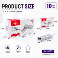 Agrafes de bureau 24/6 en acier de qualité supérieure, vente en gros directe usine, agrafes OEM disponibles