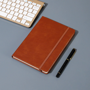 Libreta de Oficina A5 al por Mayor con Espiral, Correa de Cuero Sintético, Banda Elástica de PU, Logotipo Impreso, Regalo de Lujo Ligero - Product Image 4