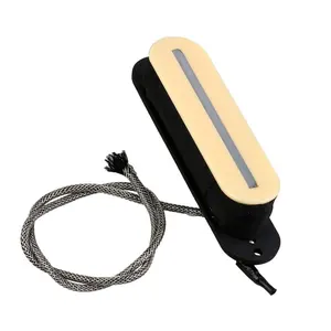 Tùy Chỉnh 7.5K Đường Sắt Nóng St Cuộn Dây Duy Nhất Điện Guitar Pickup Với Tấm Sợi Và Gốm Nam Châm