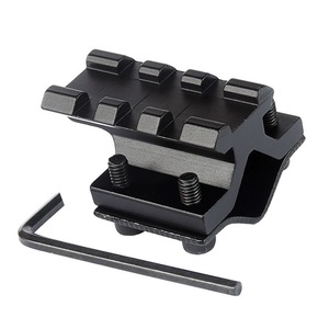 Support d'optique ultra-plat durable, pince réglable de 12 à 28 mm pour les activités quotidiennes de chasse et d'observation en extérieur - Product Image 2