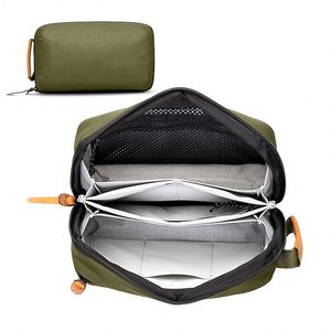 Nouvelle Trousse de Maquillage Portable Légère et Imperméable en Tissu Oxford, Style Sport, avec Fermeture Éclair, Capacité 1-2L, Idéale pour les Voyages 2026 - Product Image 1