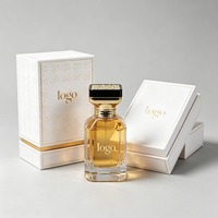 Flacon de parfum en verre carré de luxe pour femmes, personnalisé avec votre marque, 30 ml, 50 ml, 100 ml, avec bouchon