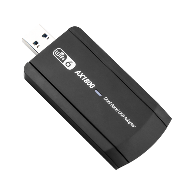 Long Range WiFi 6 (Wifi6e AX1800) Dongle Realtek USB 3.0 Satellite Receiver Adapter RTL8832BU Network Card