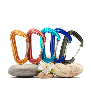 Mosquetão de alumínio 5kn para acampamento, rede - Product Image 1