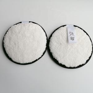 Lot de 3 tampons démaquillants réutilisables en <span class=keywords><strong>coton</strong></span> <span class=keywords><strong>microfibre</strong></span> pour le visage des femmes pour le démaquillage - Product Image 4