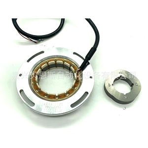 76XU7104A Rotary <b>Transformer</b> 83mm Incremental Industrial Encoder For New Energy Vehicle Automation Repair Replacement - Product Image 2