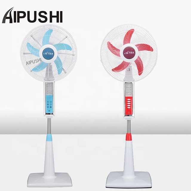 2020 New Products 12 Volt Ac Dc High Speed Ocillating Floor Fan 15w Solar Panel Standing Fan for Home