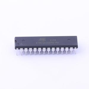 ไมโครชิป MCU 8 บิต ATmega AVR RISC 16KB บอร์ด PCBA แฟลช 2.5V/3.3V/5V 28 พิน PDIP Atmega8 W - แบบราง/แบบท่อ ATMEGA168PA-PU - Product Image 1