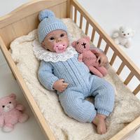 Limitierte Auflage Silikon-Reborn-Baby mit Exquisiten Details Wie ein Echtes Baby 21 Zoll Bettie mit Schnuller als Emotionaler Begleiter