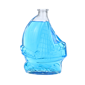 Tornillo superior para 700ml Tequila Whisky Brandy Vodka Rum Botella de vidrio con forma personalizada - Product Image 5