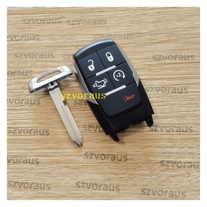 Chất Lượng Cao Cho Dodge <span class=keywords><strong>4</strong></span> + <span class=keywords><strong>1</strong></span> Nút Thẻ Thông Minh Bìa Với Chìa Khóa Khẩn Cấp (Cy24) Chìa Khóa Xe Bìa - Product Image 3