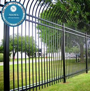 Doğa dostu avrupa tarzı çit panelleri kare tüp toz kaplı at çit su geçirmez ve çevre dostu (Guangzhou fabrika) - Product Image 6