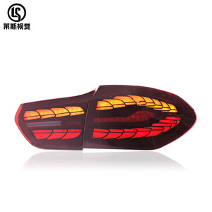 Dragon modifié échelle LED course cheval feu arrière pour 16-22 pour BMW série 1 lentille claire couleur rouge ABS direction à eau F52 - Product Image 1