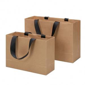 Sac en papier kraft pour les achats, nouvelle arrivée, prix raisonnable - Product Image 2