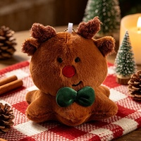 Peluche de Noël Ocus Père Noël, jouet en polyester super doux, compressible, cadeau de fête