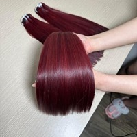 Meilleures ventes ! Lots de tissages de cheveux péruviens lisses, toutes couleurs, et perruques en cheveux naturels provenant de cheveux vietnamiens bruts