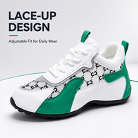 Chaussures décontractées personnalisées pour hommes à lacets, baskets basses en maille respirante avec semelle intermédiaire en EVA, chaussures de marche quotidiennes, fournisseur OEM ODM