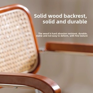 <span class=keywords><strong>Chaise</strong></span> de <span class=keywords><strong>bureau</strong></span> pivotante <span class=keywords><strong>vintage</strong></span> de style japonais en bois massif pour salle d'étude, réglable en hauteur, base à 5 étoiles, <span class=keywords><strong>roulettes</strong></span> fixes - Product Image 4