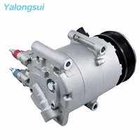 Nouveau compresseur de climatisation automatique Yalongsui VS16 6Pk avec poulie de 116 mm 12V pour Focus III 1.6 EcoBoost 2011-2015 pour 1459711 1566165