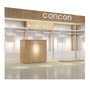 Estante de ropa para niños hermoso vendedor caliente muebles de tienda para tienda de ropa para niños escaparates Premium - Product Image 5