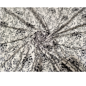 Multicolor Printed 100% <b>Polyester</b> Satin <b>Fabric</b> Smooth Soft Shiny for DIY Sewing Crafts Wedding Dress Decoration Girls - Product Image 1