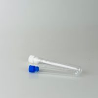 Tubo de Transporte de Muestras de Orina Antiderrames, de Plástico Rígido Transparente, para Centros de Análisis, Disponible en Stock