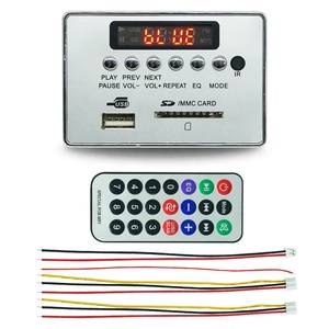 Bảng Điều Khiển Màu Đen 12V, Mô-đun MP3 Không Dây <span class=keywords><strong>USB</strong></span>, Đài FM, APE, WMA, Bảng Giải Mã Mạch Máy Phát MP3 - Product Image 6