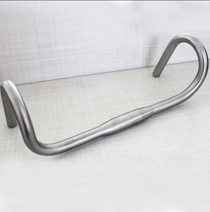 Manubrio de <span class=keywords><strong>Bicicleta</strong></span> de <span class=keywords><strong>Carretera</strong></span> de Titanio Gris de 31.8 mm, Ultraligero y de Alta Calidad, Personalizado - Product Image 3