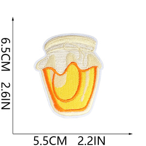 Parches Termoadhesivos Bordados de Abeja, Estilo Rural, con Diseño de Abeja, Animal, <span class=keywords><strong>Miel</strong></span> y Margarita - Product Image 5