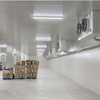 Cámara Frigorífica Grande de Bajo Ruido para Procesamiento de Carne, Taller 2 ℃ ~6 ℃   Para la conservación de carne cortada, certificado CE, exportación a Francia