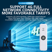 Módem USB 4G LTE Interno para Laptop, Dongle Inalámbrico de Doble Banda, Router WiFi E3372h, Alta Velocidad 150Mbps, Hongheng Technology Data Stock