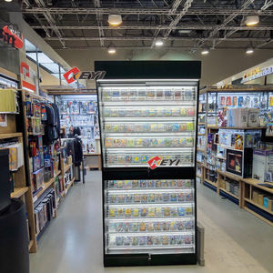 Kim Loại giao dịch thẻ hiển thị trường hợp với ánh sáng LED nhà máy tùy chỉnh tgc cửa Hàng phân loại thể thao bóng chày thẻ hiển thị Showcase - Product Image 4