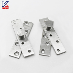 Tùy chỉnh thép không gỉ Hidden có thể điều chỉnh tầng bản lề 360 độ trục xoay Top dưới pivot cửa gần hơn cho cửa gỗ - Product Image 1