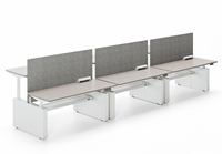 Escritorio de Oficina Inteligente de Estilo Moderno con Sistema de Elevación Eléctrico, Estación de Trabajo de Pie, Mesa Elevadora para Computadora, Muebles de Oficina