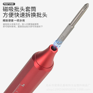 Surprise 10 In 1 Multi Bit <b>Screwdriver</b> Set Precision Repair Tool For Electronics And Laptop With Magnetic Bits And Pen Design - Product Image 2